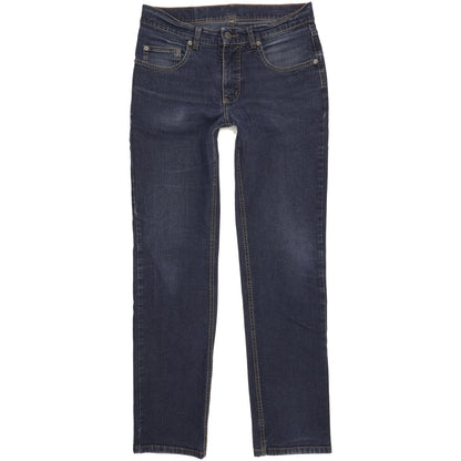 Pioneer Ron Men Blue Straight Regular Stretch Jeans W32 L32