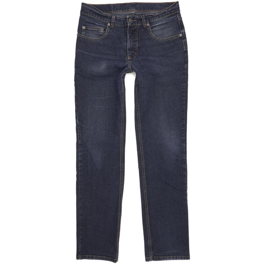 Pioneer Ron Men Blue Straight Regular Stretch Jeans W32 L32