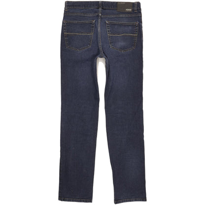 Pioneer Ron Men Blue Straight Regular Stretch Jeans W32 L32