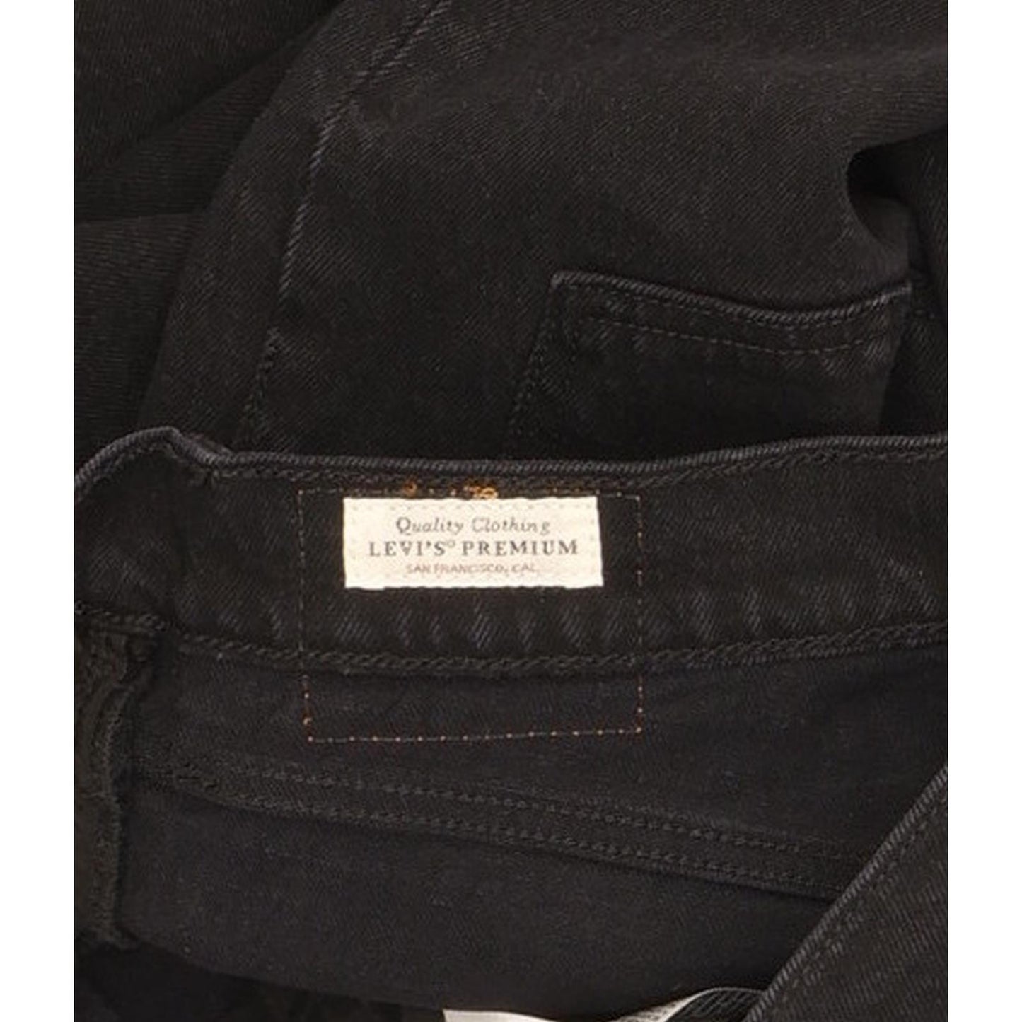 Levi's Ribcage Black Flared Slim Cropped Stretch Jeans High Waisted W31 L29