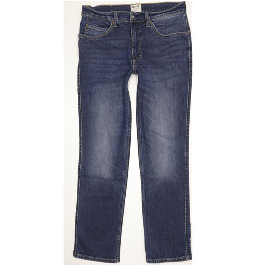 Mustang Tramper Men Blue Straight Regular Stretch Jeans W33 L32