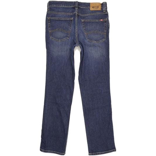 Mustang Tramper Men Blue Straight Regular Stretch Jeans W33 L32
