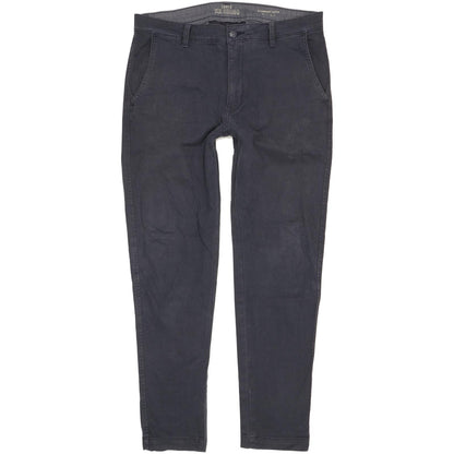 Levi's Men Navy Tapered Regular Chino Stretch Trousers W33 L31