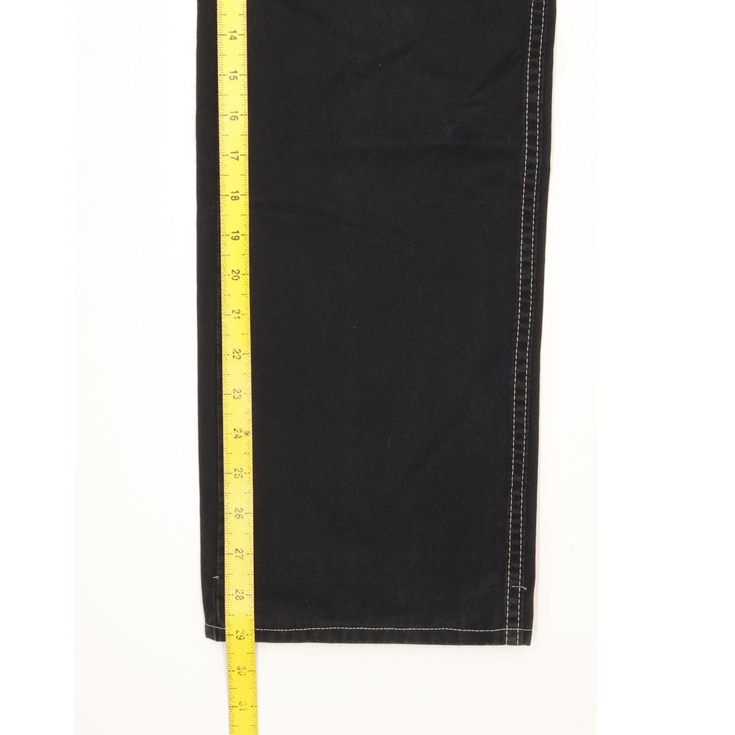 Wrangler Texas Men Black Straight Regular Jeans W33 L29