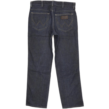 Wrangler Texas Men Navy Straight Regular Jeans W34 L29