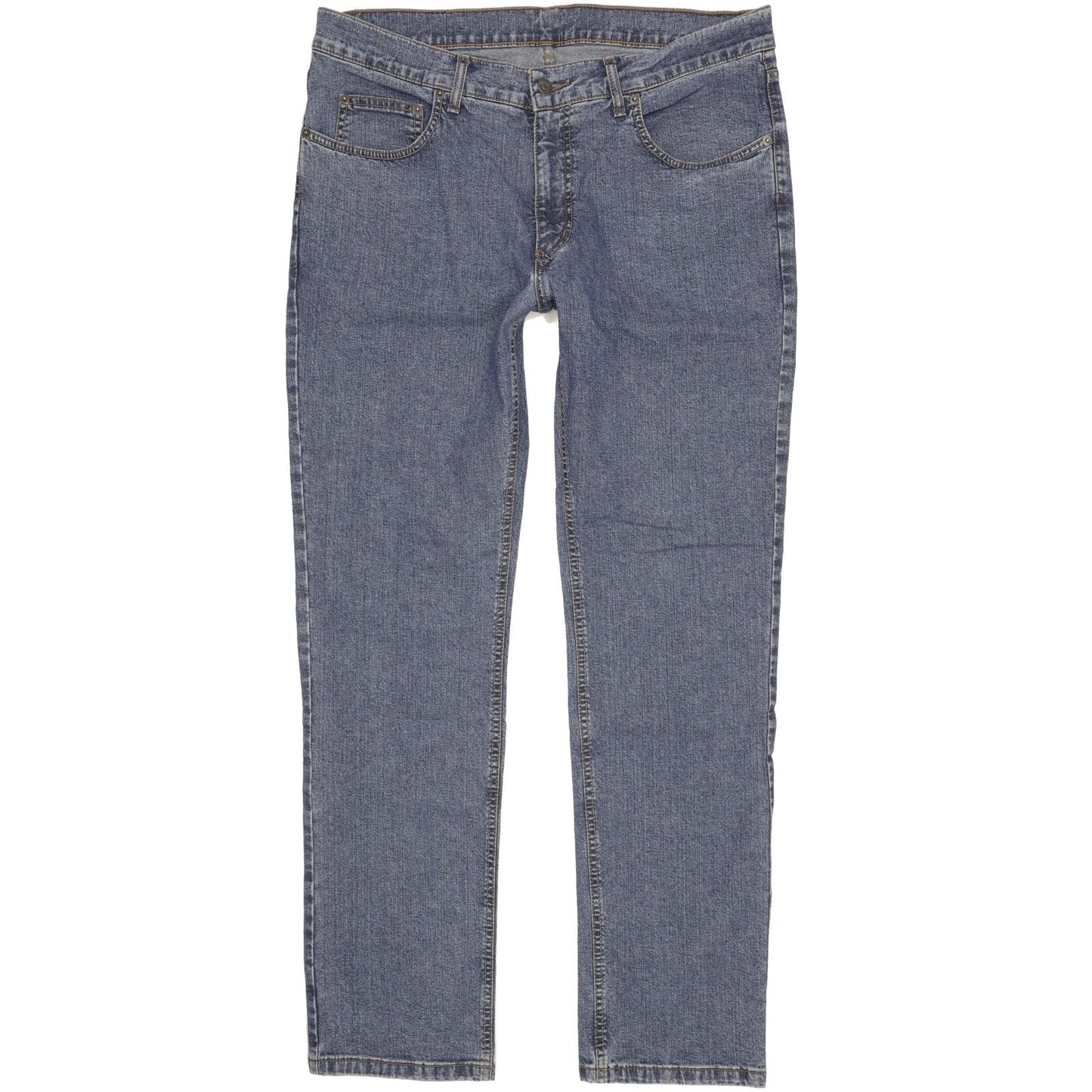 Pioneer Men Blue Straight Regular Stretch Jeans W38 L32