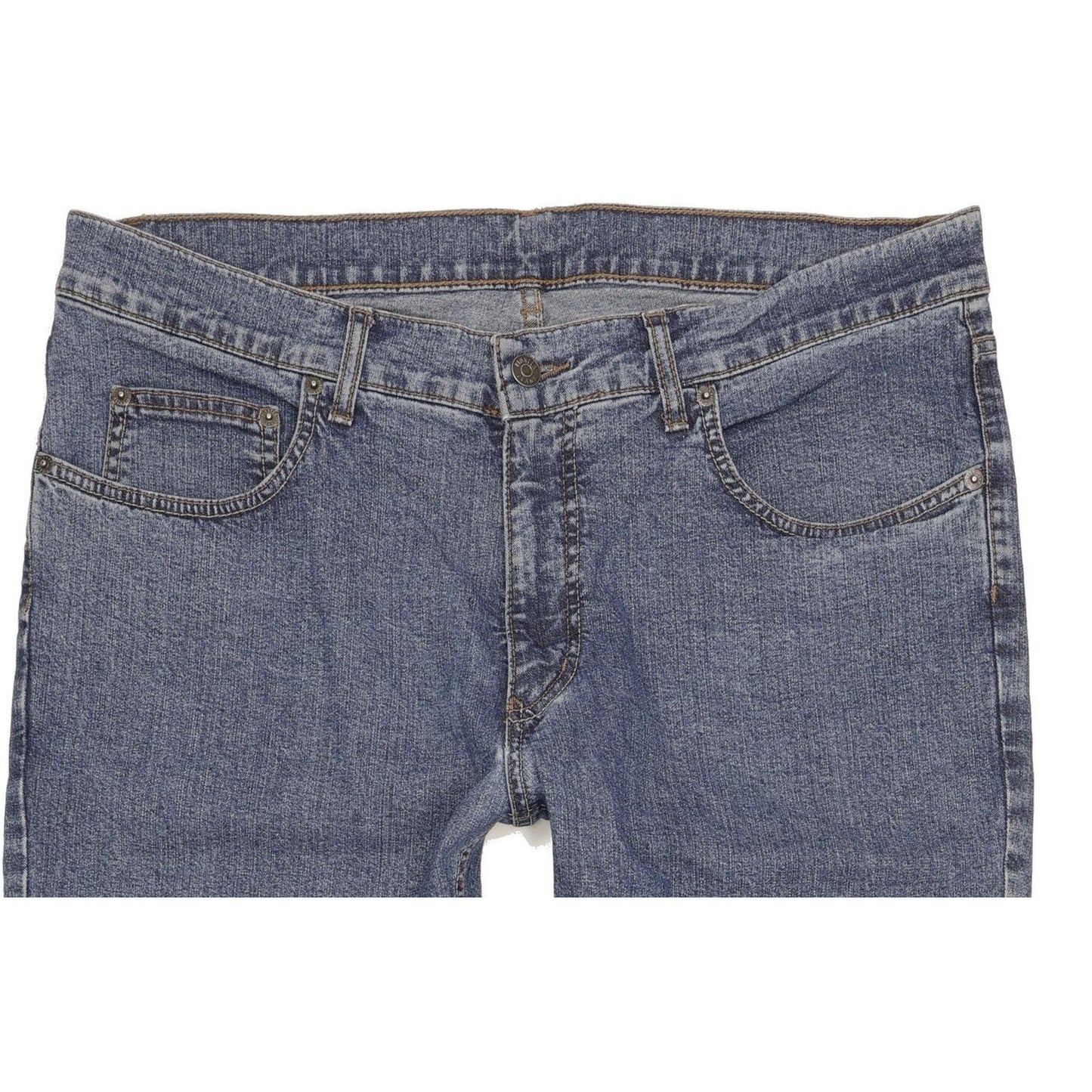 Pioneer Men Blue Straight Regular Stretch Jeans W38 L32