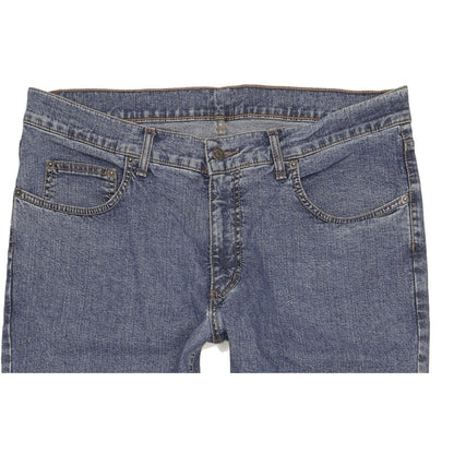 Pioneer Men Blue Straight Regular Stretch Jeans W38 L32