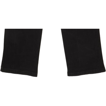 Wrangler Durable Quality Men Black Straight Regular Stretch Jeans W32 L31