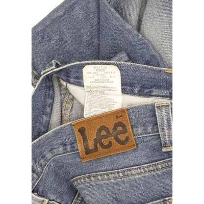 Lee Roscoe Men Blue Straight Regular Jeans W34 L32