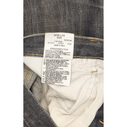 Lee Knox Men Blue Straight Regular Jeans W33 L31