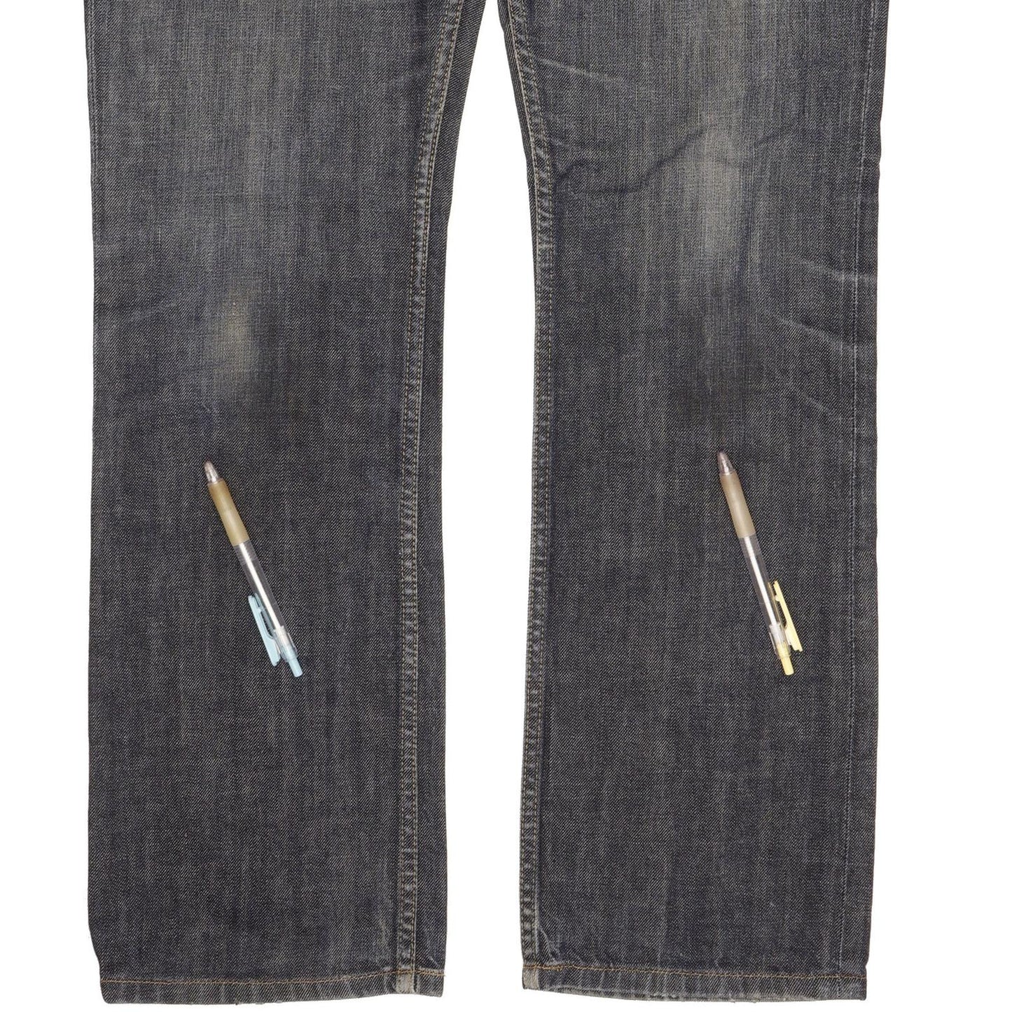Lee Knox Men Blue Straight Regular Jeans W33 L31