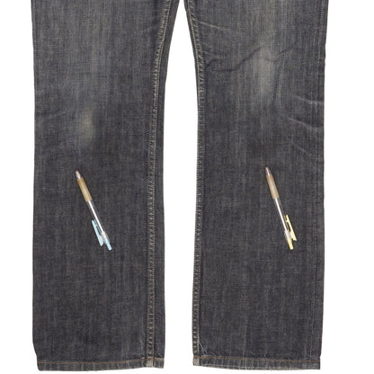Lee Knox Men Blue Straight Regular Jeans W33 L31