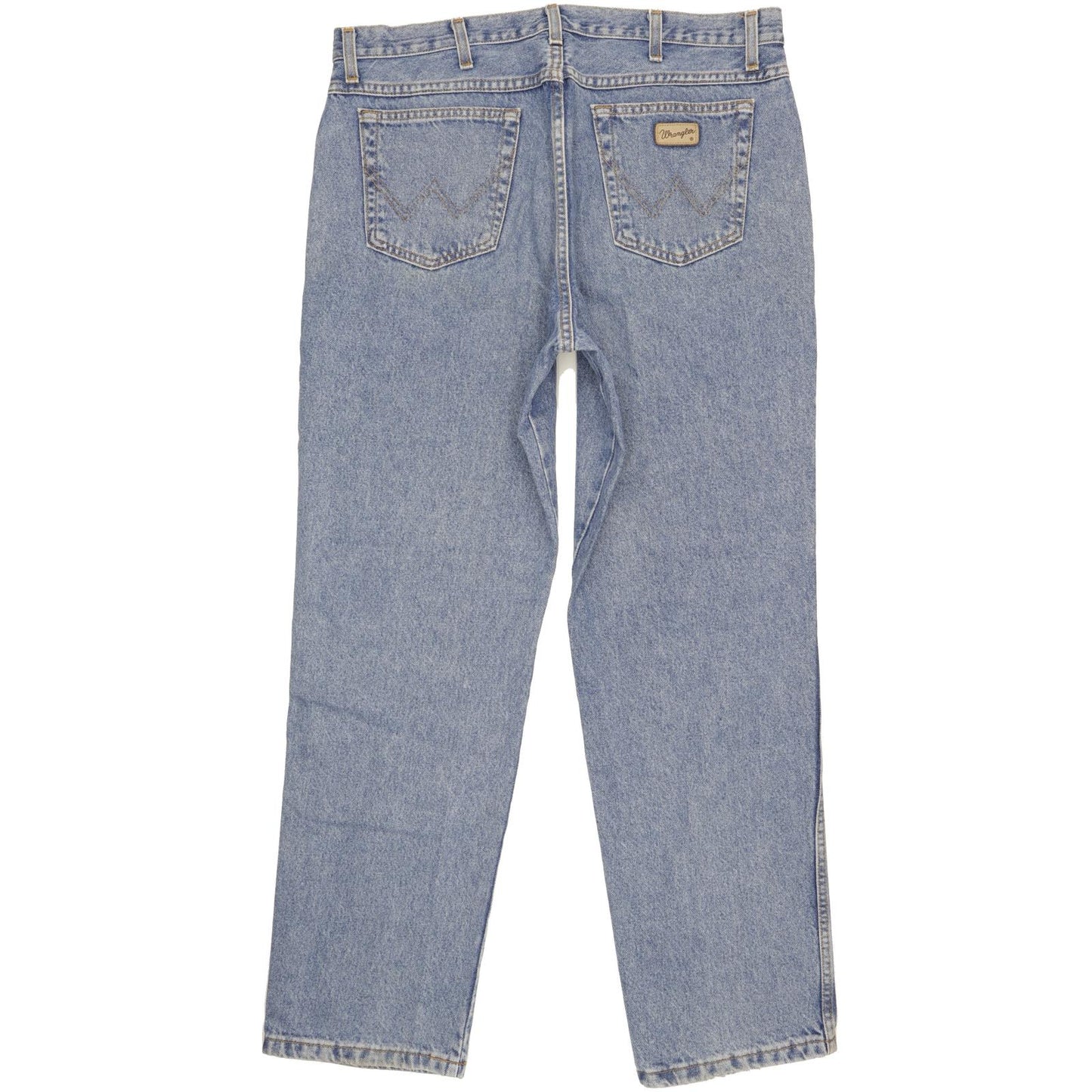 Wrangler Indiana Men Blue Straight Regular Jeans W38 L32