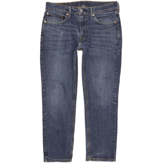 Levi's 541 Men Blue Straight Slim Stretch Jeans W34 L29