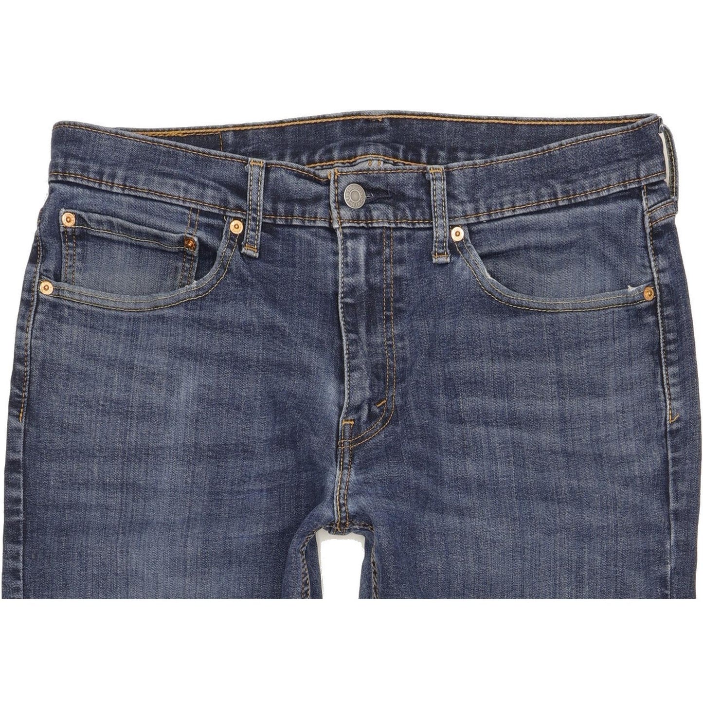 Levi's 541 Men Blue Straight Slim Stretch Jeans W34 L29