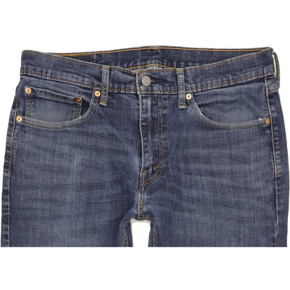 Levi's 541 Men Blue Straight Slim Stretch Jeans W34 L29
