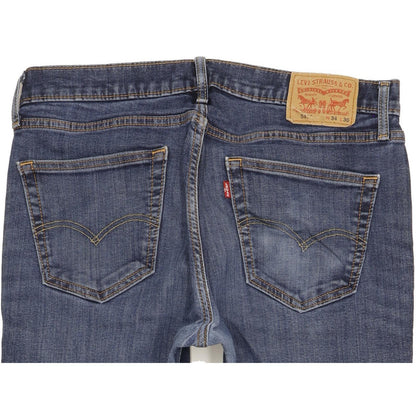 Levi's 541 Men Blue Straight Slim Stretch Jeans W34 L29