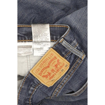 Levi's 541 Men Blue Straight Slim Stretch Jeans W34 L29