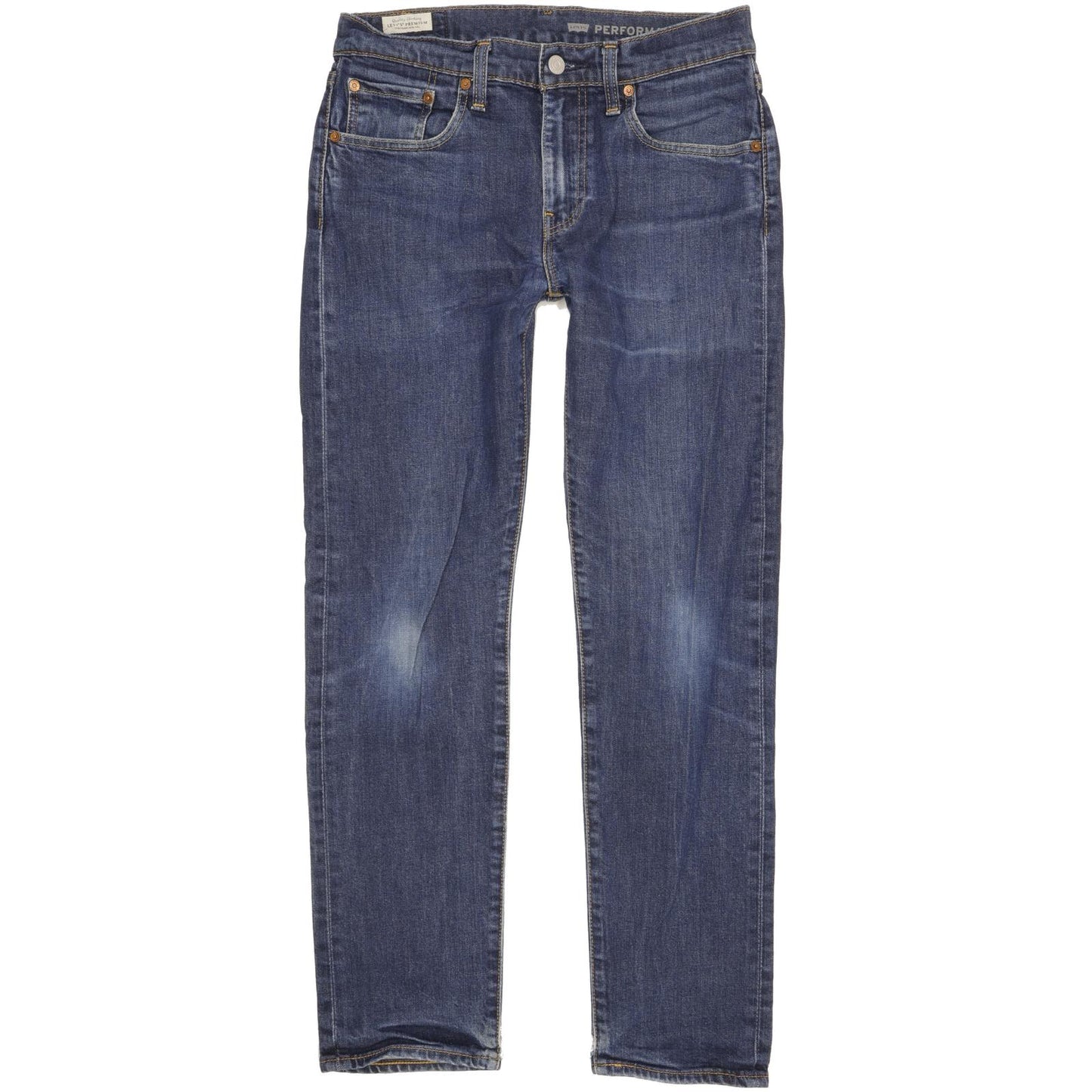 Levi's 502 Men Blue Tapered Slim Jeans W30 L30