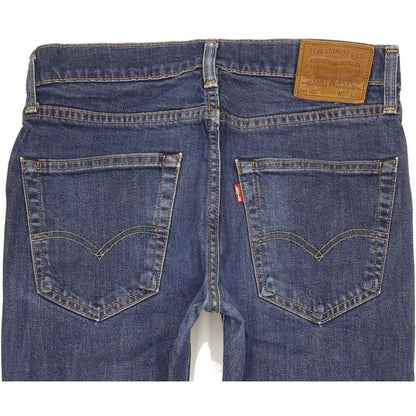 Levi's 502 Men Blue Tapered Slim Jeans W30 L30