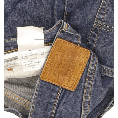 Levi's 502 Men Blue Tapered Slim Jeans W30 L30