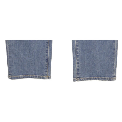 Replay Tyna Blue Straight Slim Mom Stretch Jeans High Waisted W28 L26