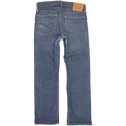 Levi's 559 Men Blue Straight Relaxed Stretch Jeans W32 L29