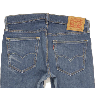 Levi's 559 Men Blue Straight Relaxed Stretch Jeans W32 L29