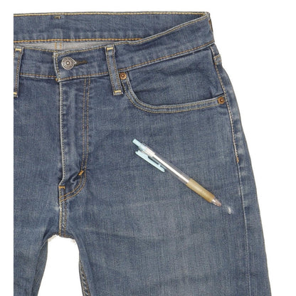 Levi's 559 Men Blue Straight Relaxed Stretch Jeans W32 L29