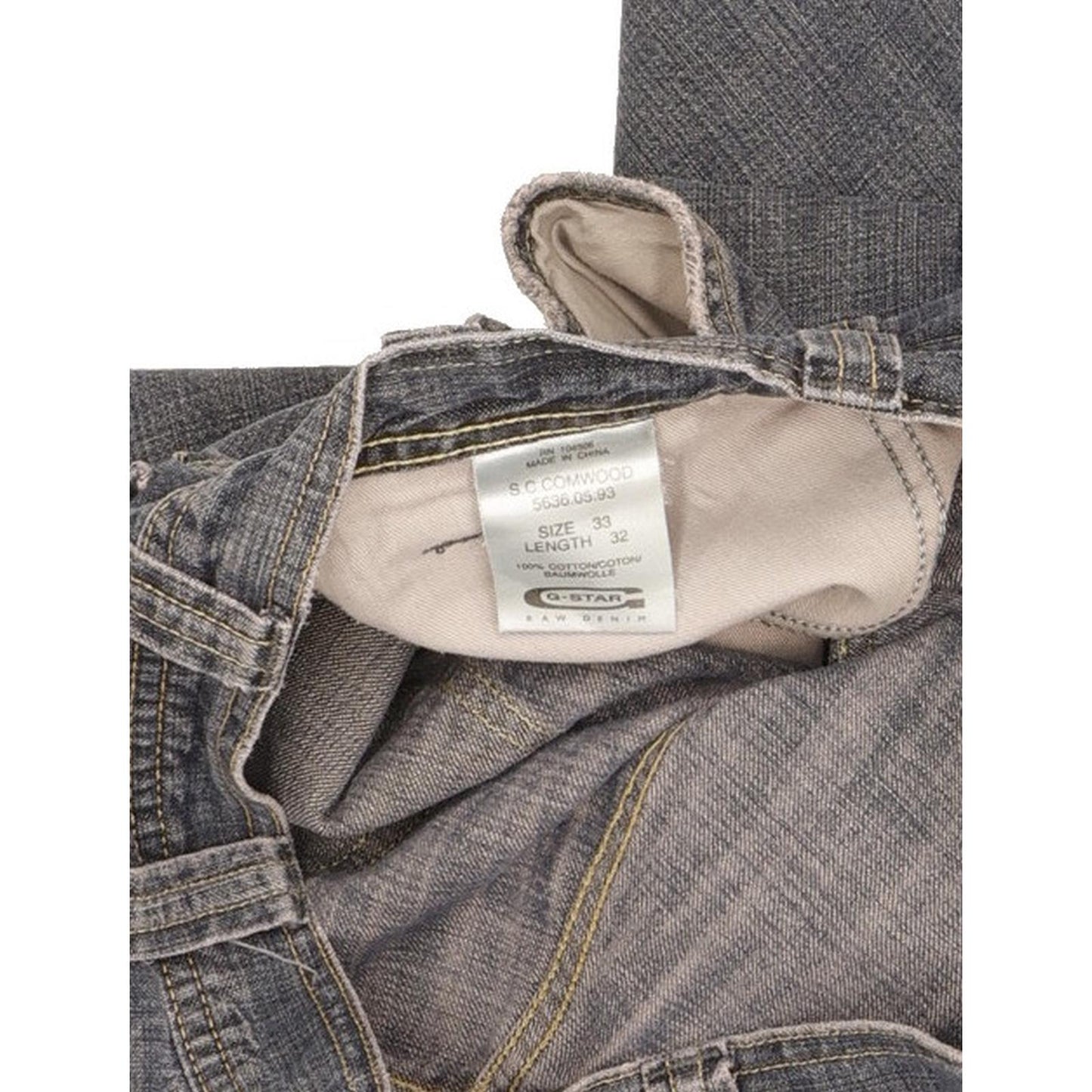 G-Star S.C. Comwood Men Blue Bootcut Regular Jeans W33 L31