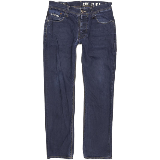 G-Star Bullit Men Blue Tapered Regular Jeans W32 L31