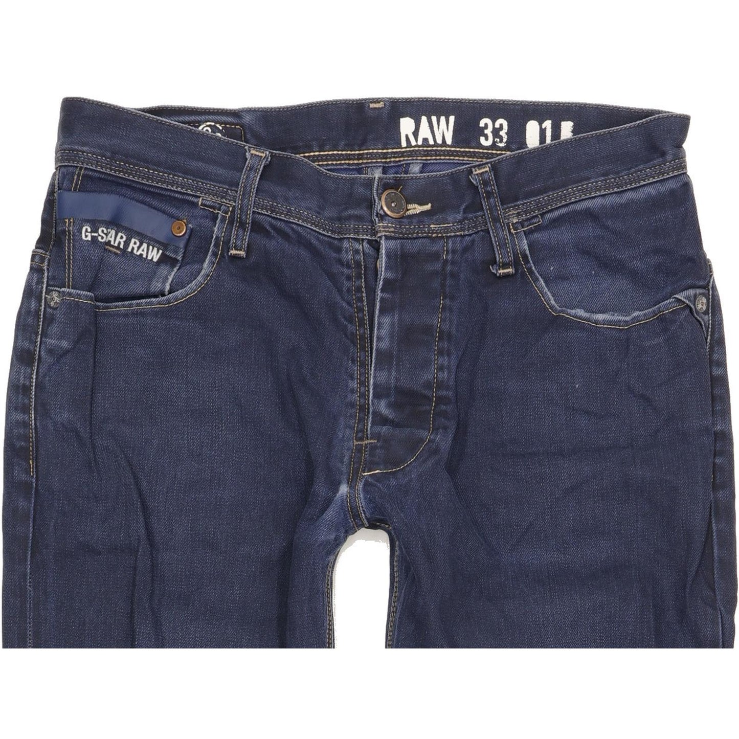 G-Star Bullit Men Blue Tapered Regular Jeans W32 L31