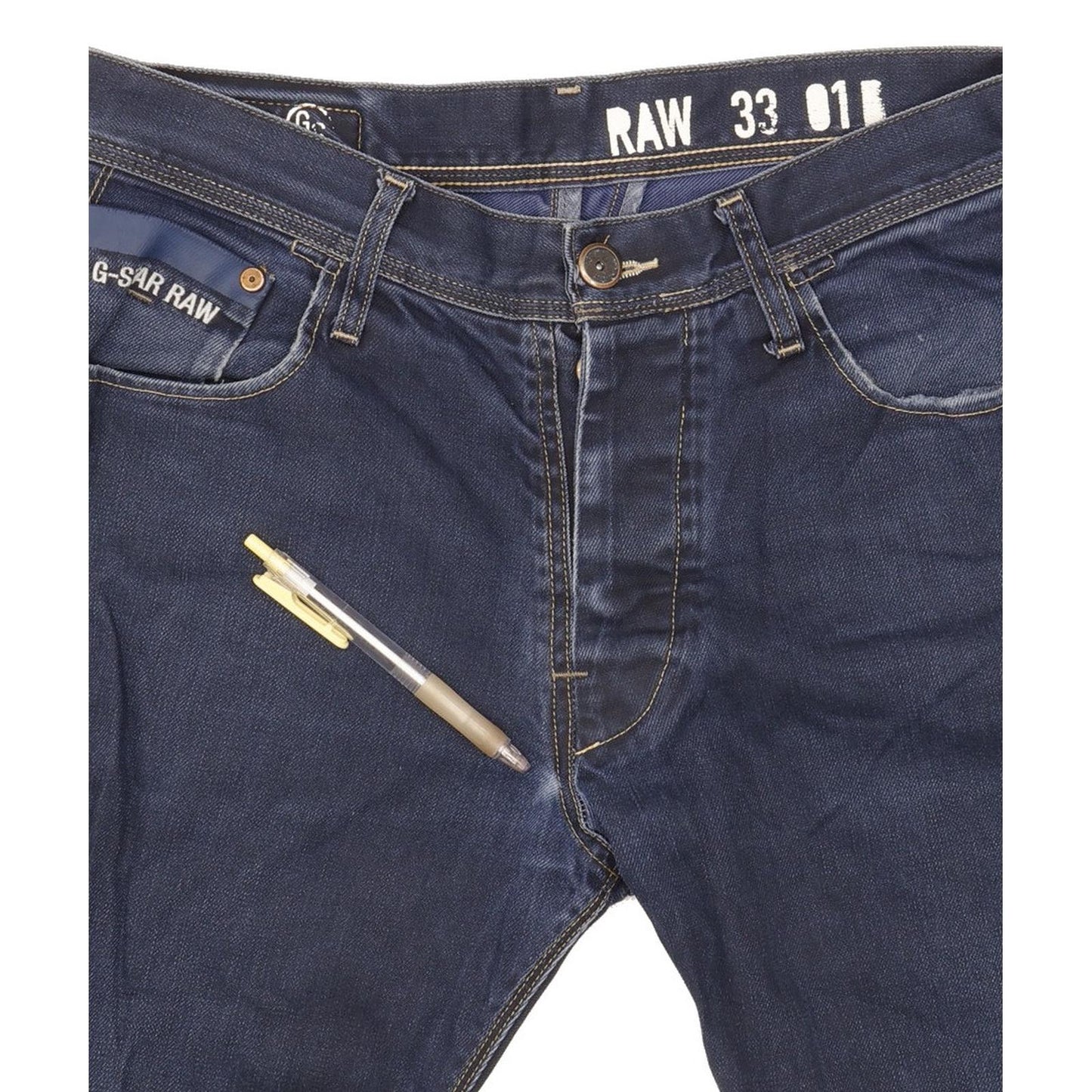 G-Star Bullit Men Blue Tapered Regular Jeans W32 L31