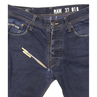 G-Star Bullit Men Blue Tapered Regular Jeans W32 L31