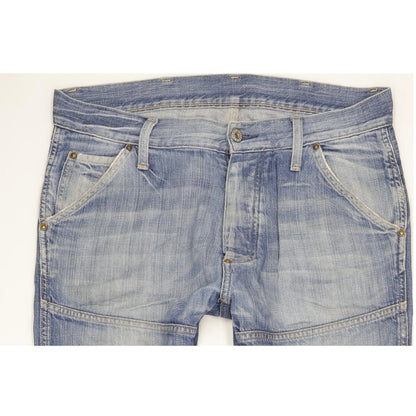 G-Star Elwood Narrow Men Blue Straight Regular Jeans W32 L34