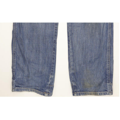 G-Star Elwood Narrow Men Blue Straight Regular Jeans W32 L34