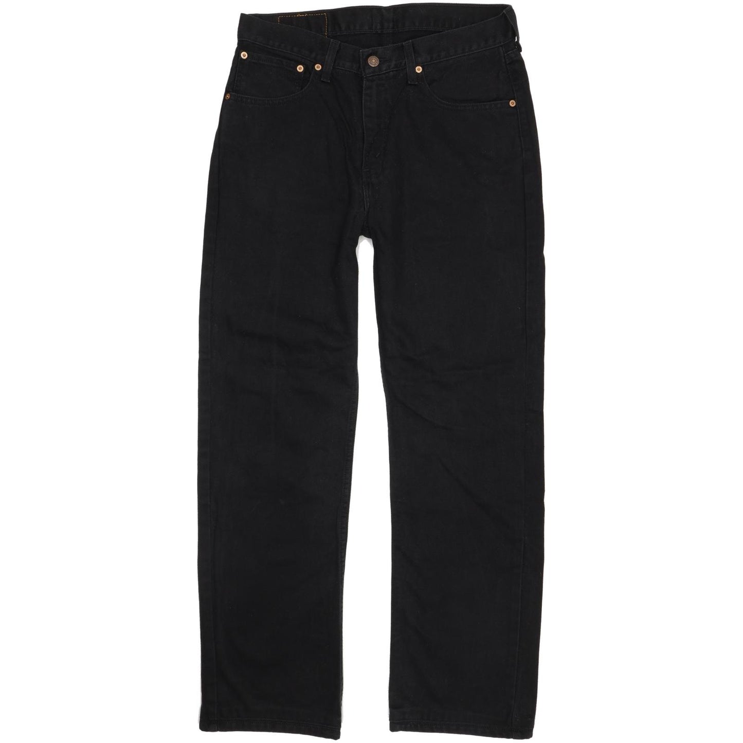 Levi's 751 Men Black Straight Regular Jeans W33 L31