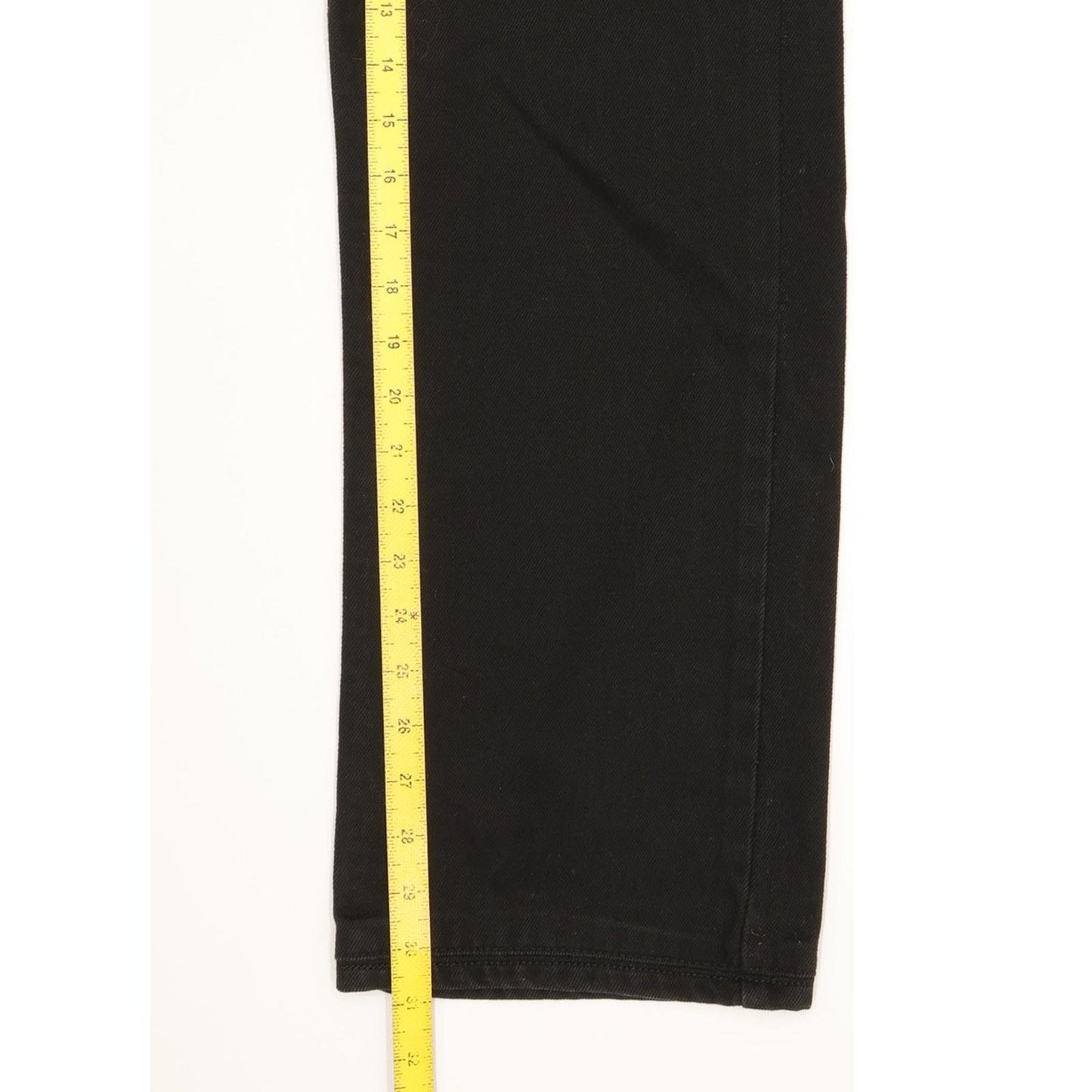 Levi's 751 Men Black Straight Regular Jeans W33 L31