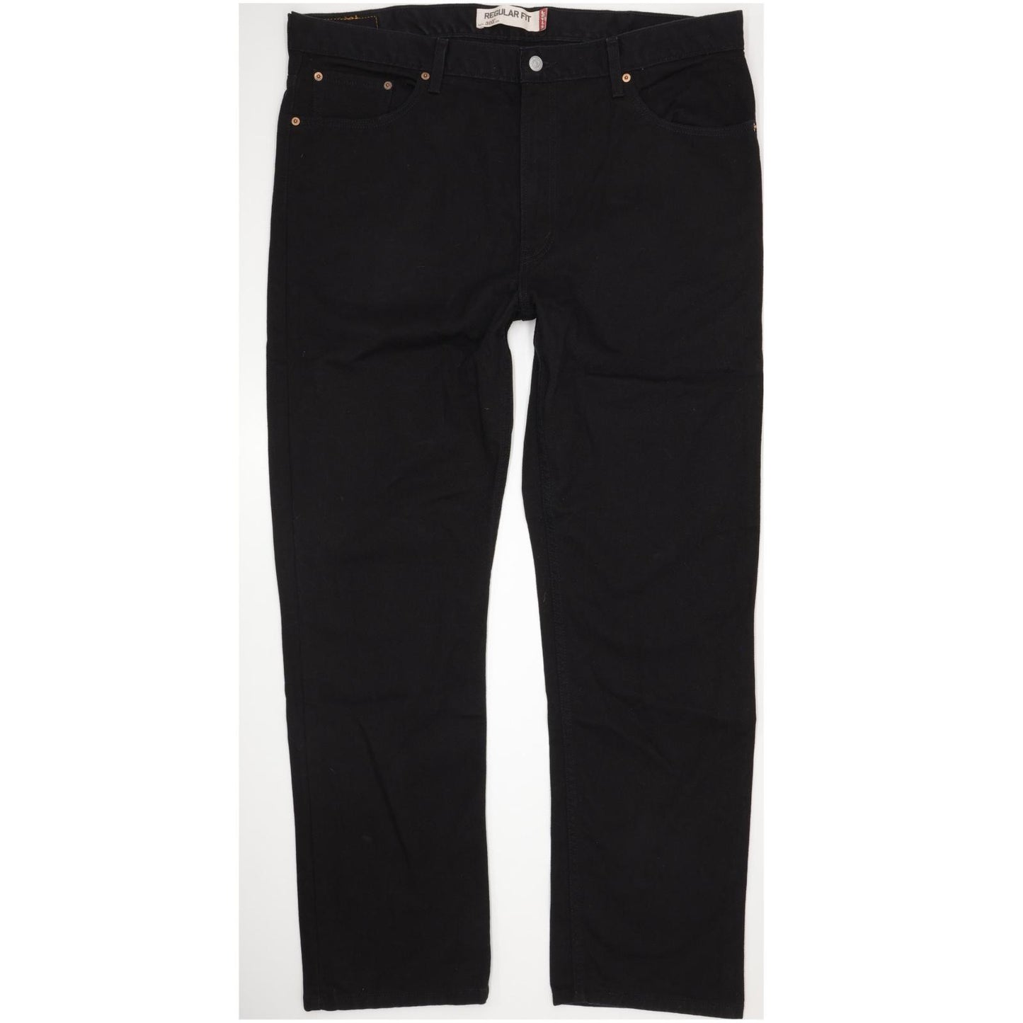 Levi's 505 Men Black Straight Regular Jeans W40 L32