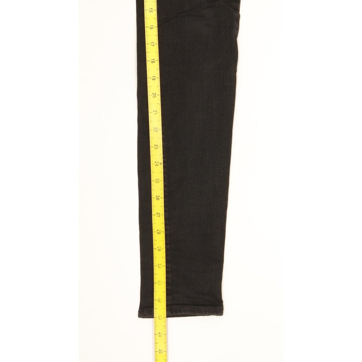 Levi's 711 Women Black Skinny Slim Stretch Jeans W27 L33