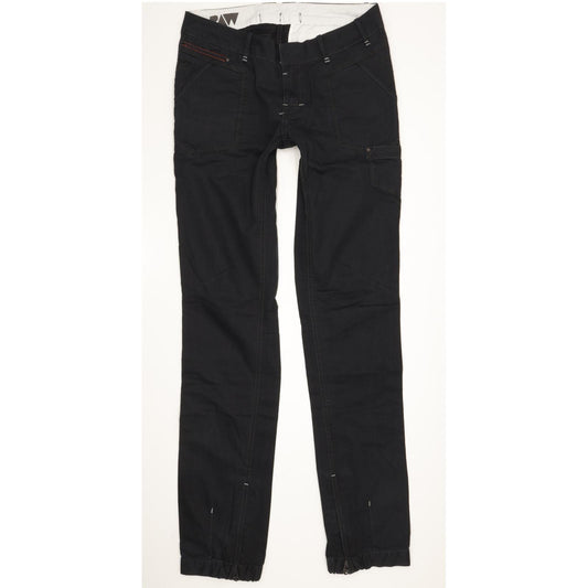 G-Star Women Black Straight Slim Jeans W27 L32