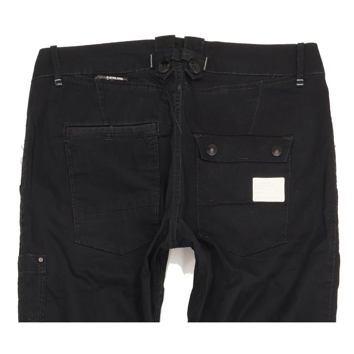 G-Star Women Black Straight Slim Jeans W27 L32