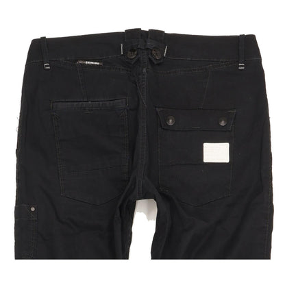 G-Star Women Black Straight Slim Jeans W27 L32