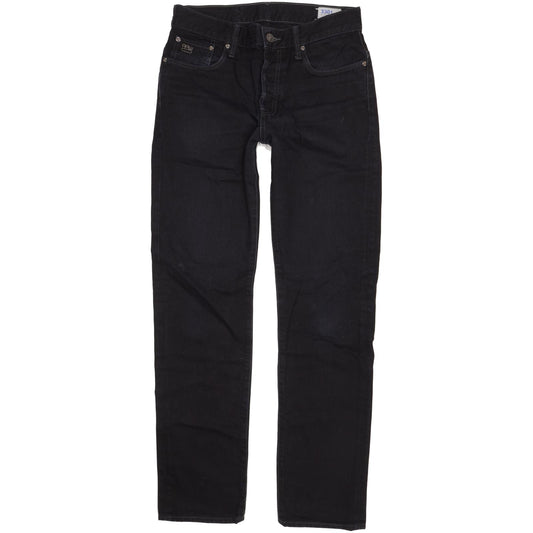 G-Star 3301 Men Black Straight Regular Jeans W32 L33