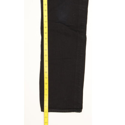 G-Star 3301 Men Black Straight Regular Jeans W32 L33