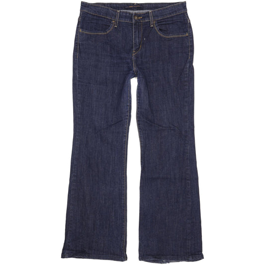 Levi's Women Blue Bootcut Regular Stretch Jeans W32 L30