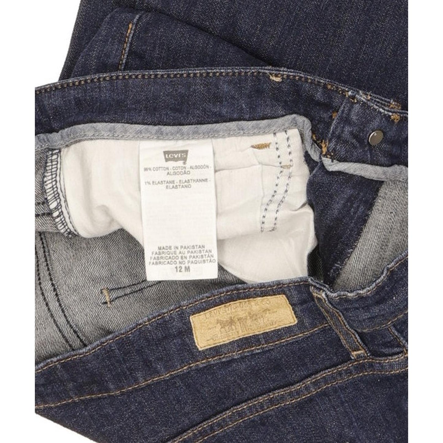 Levi's Women Blue Bootcut Regular Stretch Jeans W32 L30