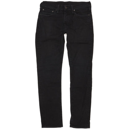 Levi's 511 Men Black Straight Slim Stretch Jeans W31 L31