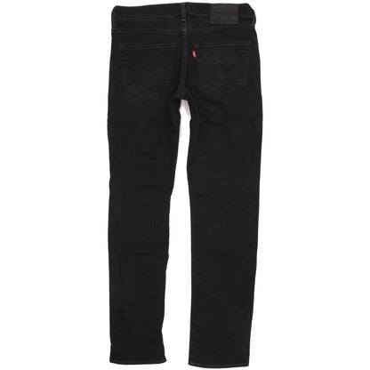 Levi's 511 Men Black Straight Slim Stretch Jeans W31 L31